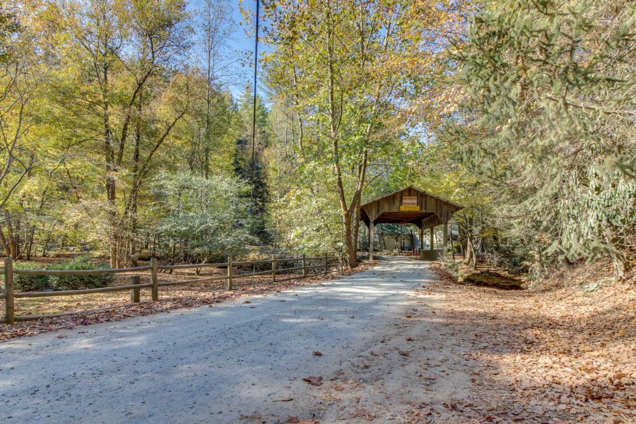 Tree Song Mountain Creek Cabin Ellijay Exterior photo