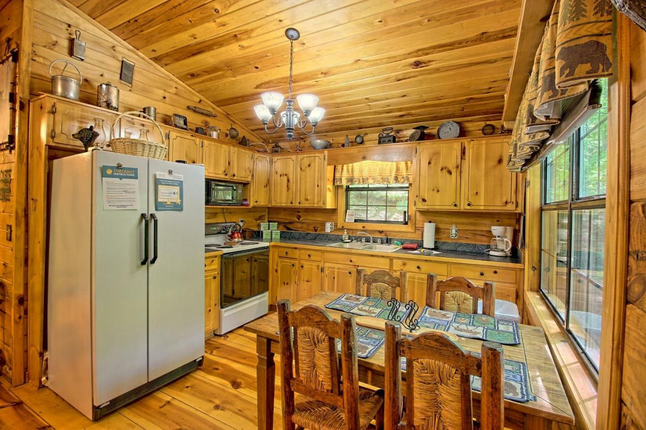 Tree Song Mountain Creek Cabin Ellijay Exterior photo